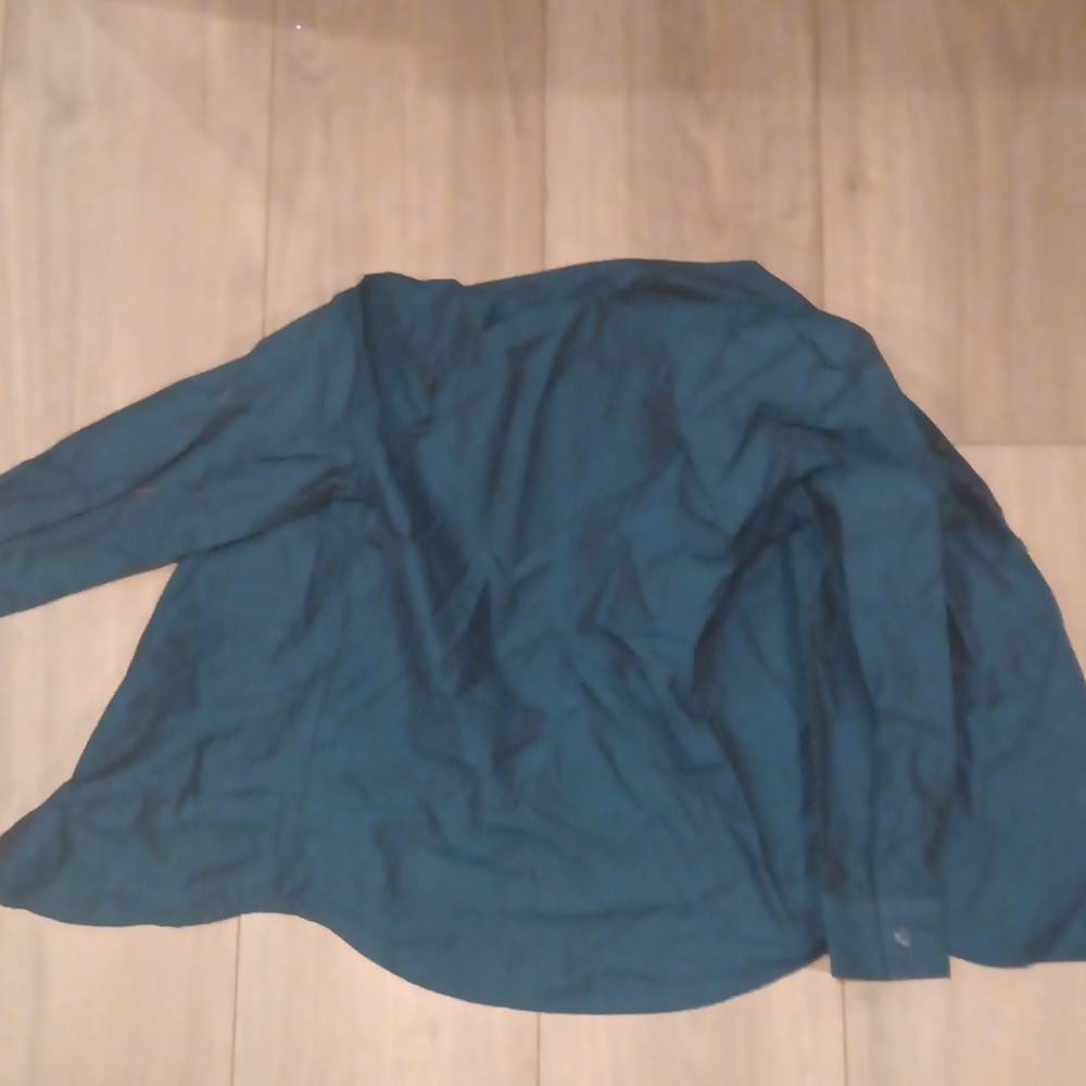 Blue button up - Picture 3 of 3